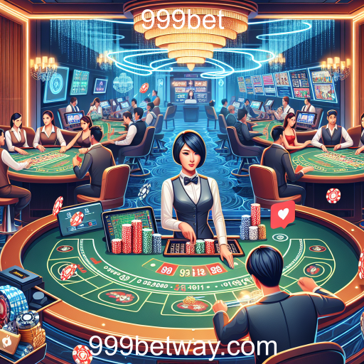 Experiência Inigualável com Dealer Ao Vivo na 999bet